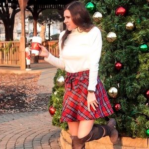 Plaid Skirt
